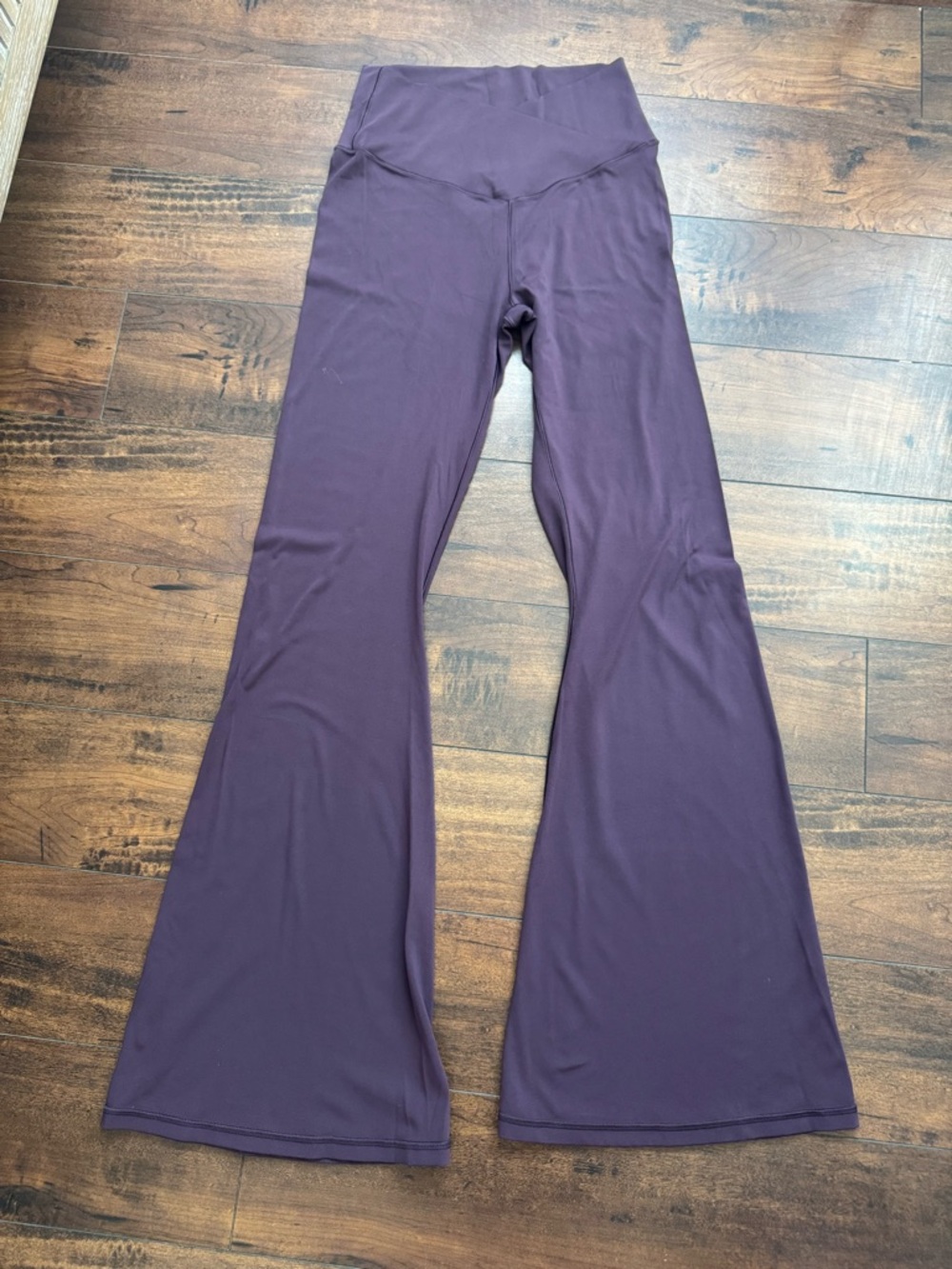 aerie Plum Flare Leggings